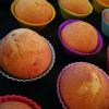 Cupcakes ar avenēm uz kefīra: recepte soli pa solim
